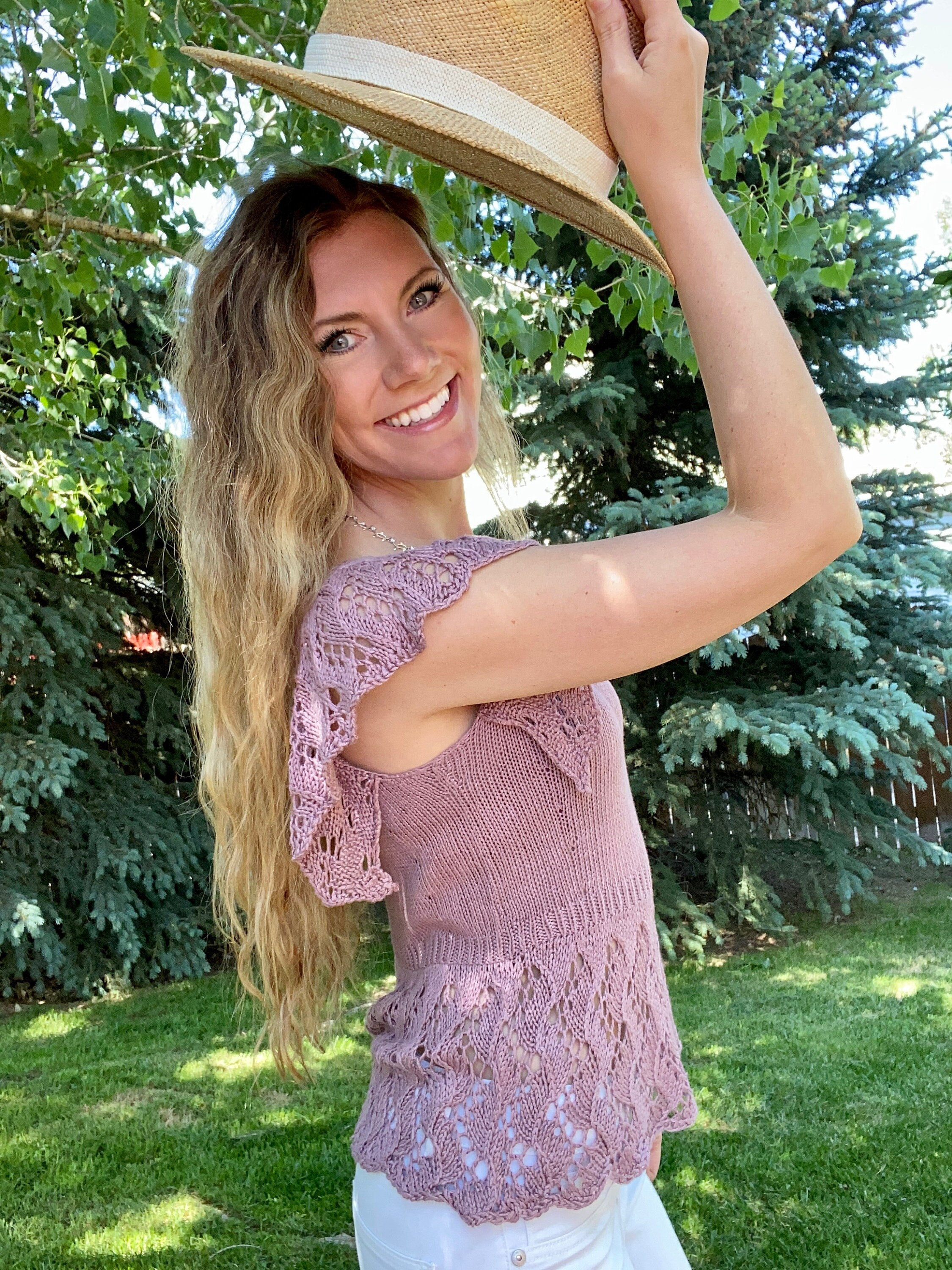 Lace Peplum Top - Etsy