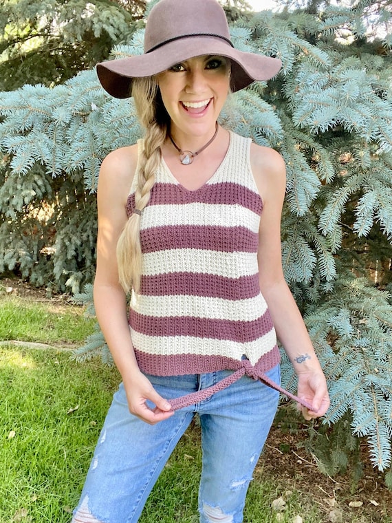thermal tie front top
