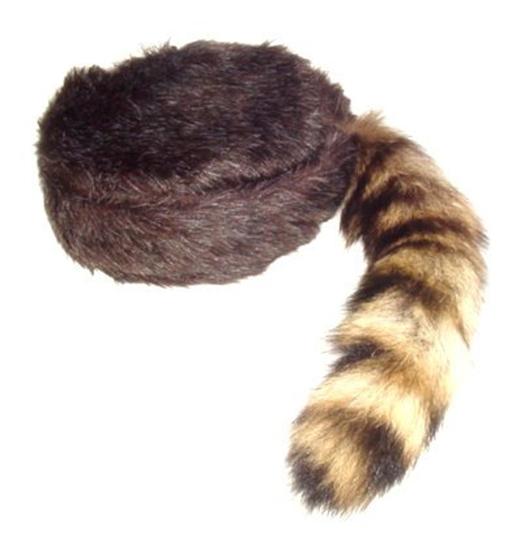 Globalcraft Toronto Elegant Brown Mixed Shades Rabbit Skin Raccoon Tail Fur Hat Canada Fur Hats main image 3