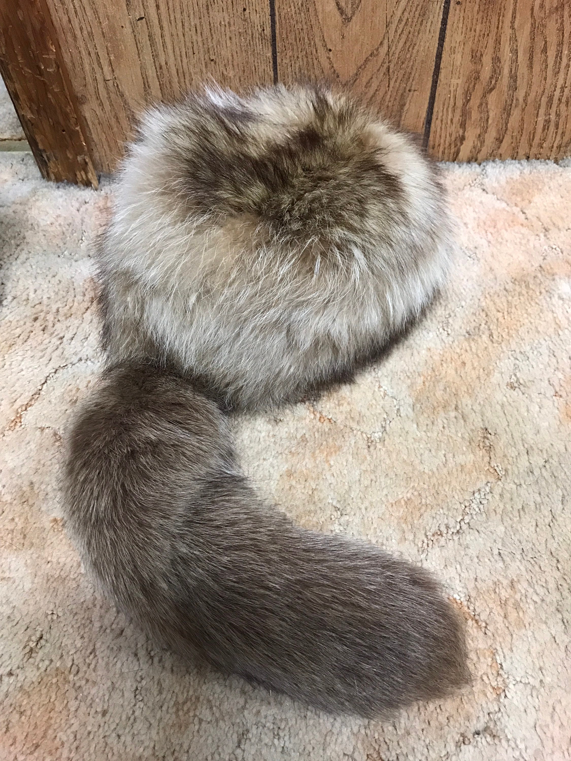 Heavy Tan Fox Real Fur Hat