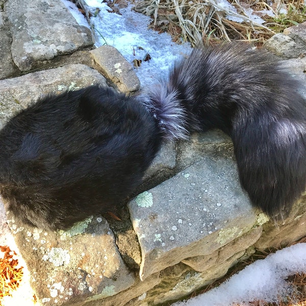 Black Fox Hat