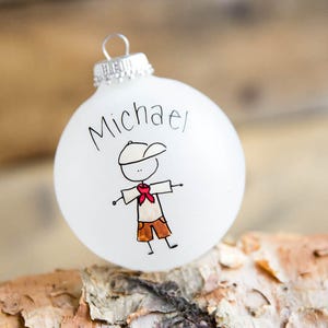 Boy Scouts Christmas Ornament - Personalized for Free