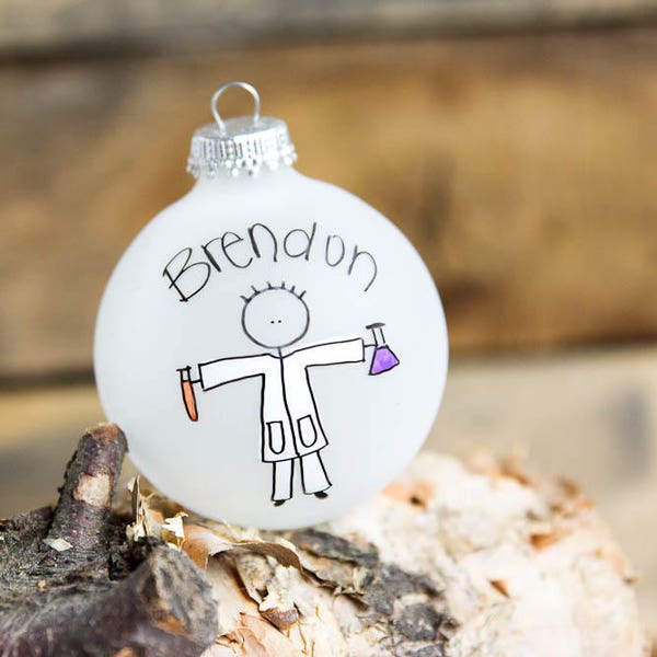 Chemist/Chemistry/Science - Christmas Ornament - Personalized for Free