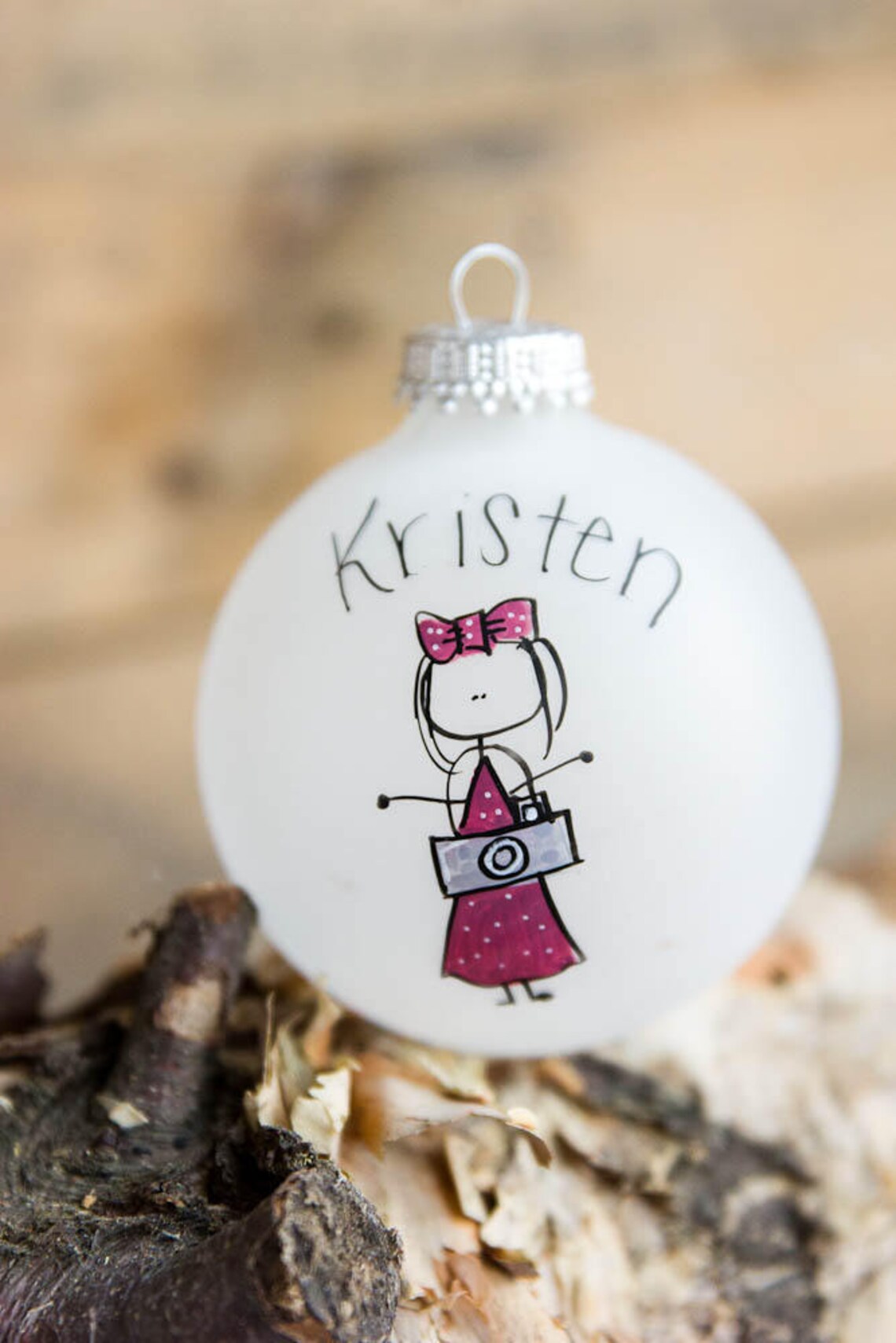 Photographer Profession Christmas Ornament Personalized Etsy