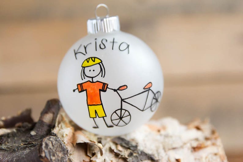Biker Christmas Ornament Personalized for Free Etsy Biker Christmas Ornament Personalized for Free Etsy