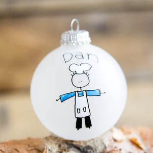 Chef/Baker Christmas Ornament - Personalized for Free