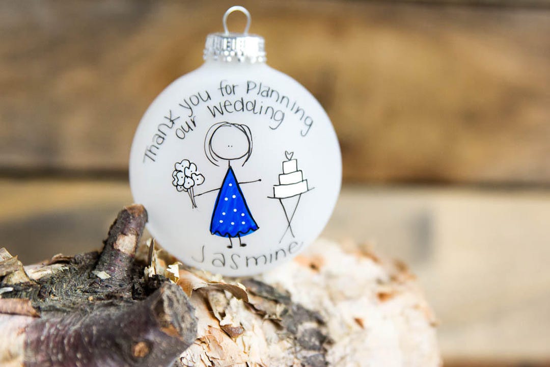 Wedding Planner - Christmas Ornament - Personalized for Free - Etsy