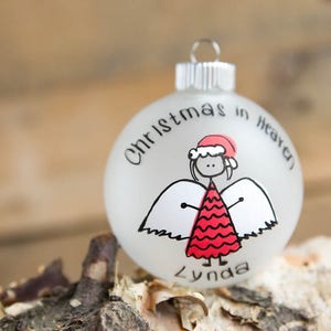 Christmas in Heaven Christmas Ornament - Personalized For Free