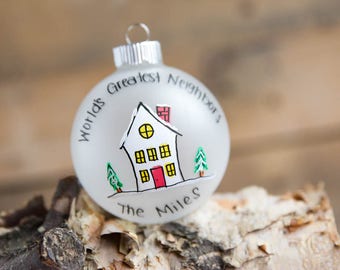 Neighbor Christmas Ornament - Personalized for Free