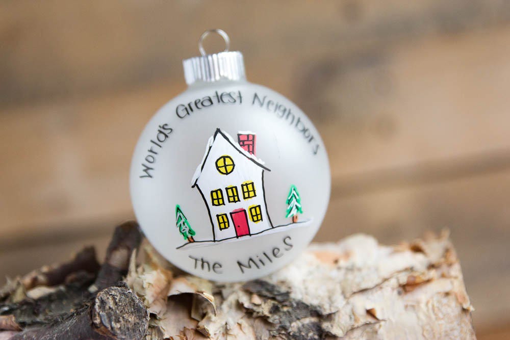 Neighbor Christmas Ornament - Personalized for Free
