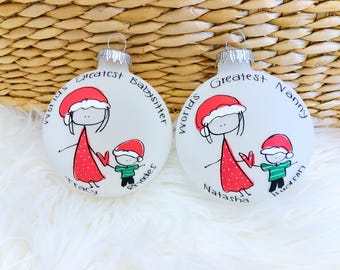 Worlds most Awesome Nanny - Ornament Worlds most Awesome Nanny - Ornament
