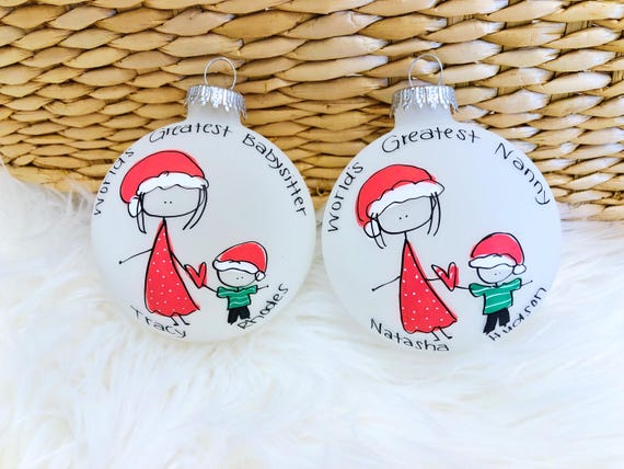 Worlds most Awesome Nanny - Ornament Worlds most Awesome Nanny - Ornament