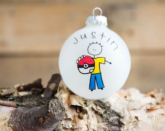 Pokemon Go Christmas Ornament - personalized for free