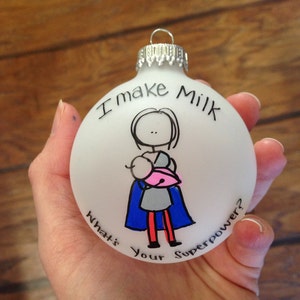Breastfeeding/Nursing Mom christmas ornament - personalized for free