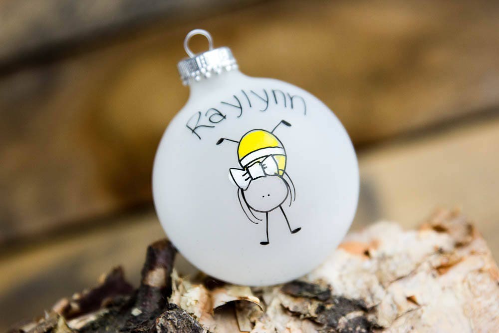 Gymnast/Gymnastics Christmas Ornament Personalized for Free Etsy