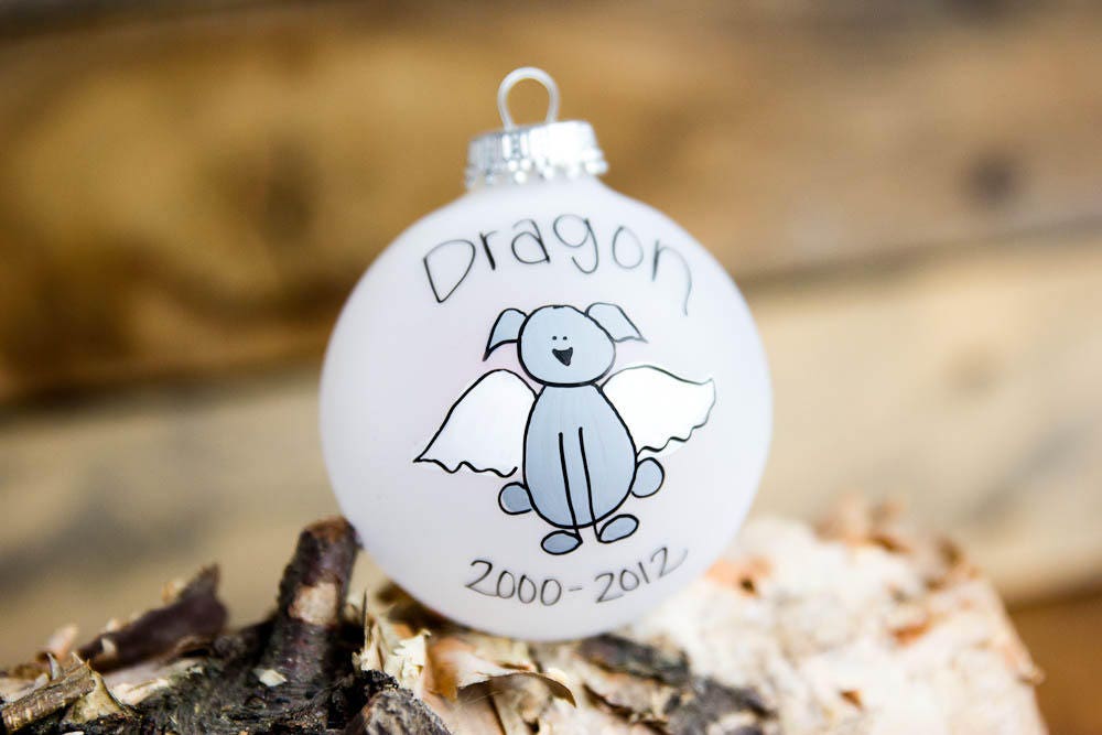 Christmas In Heaven Memorial Ornament Cat or Dog Christmas Etsy