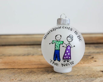Personalized Grandparents-to-Be Ornament