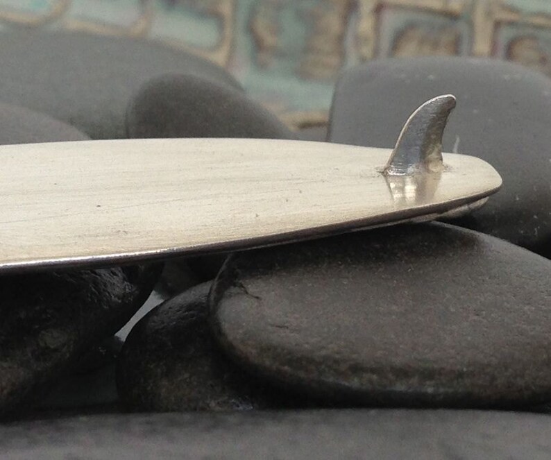 Handmade Sterling Silver Stand up Paddle Board With Paddle Etsy