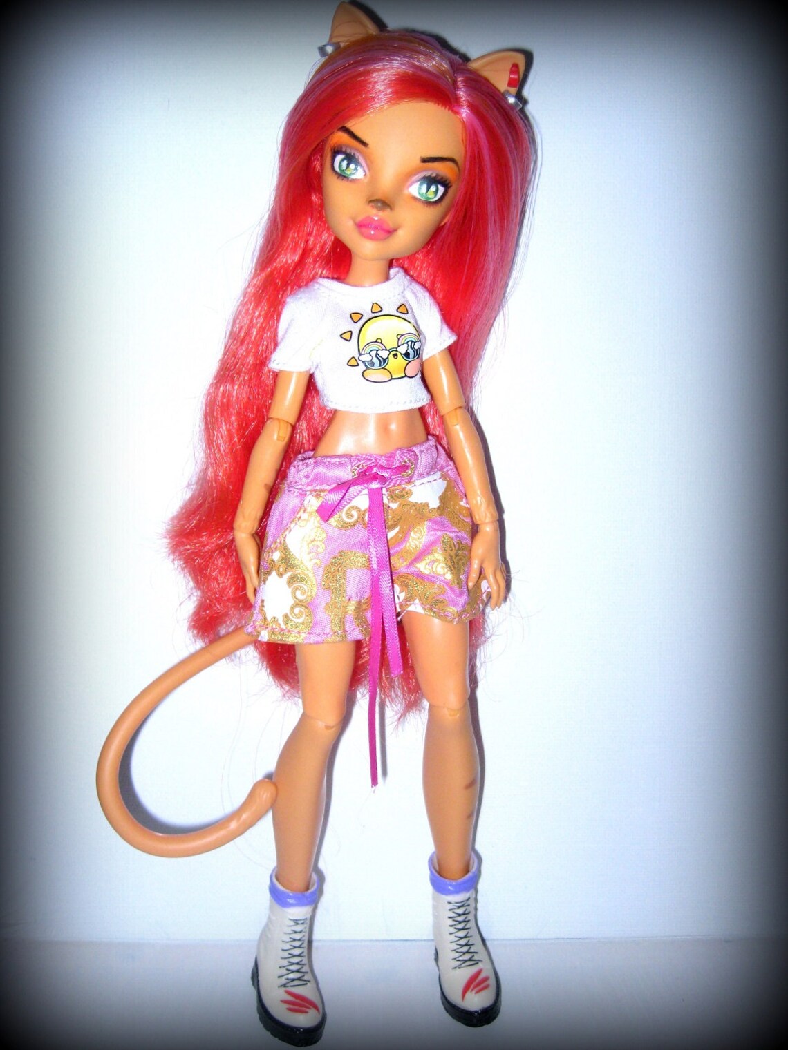 Monster High G3 Toralei Doll OOAK Custom Repaint Etsy
