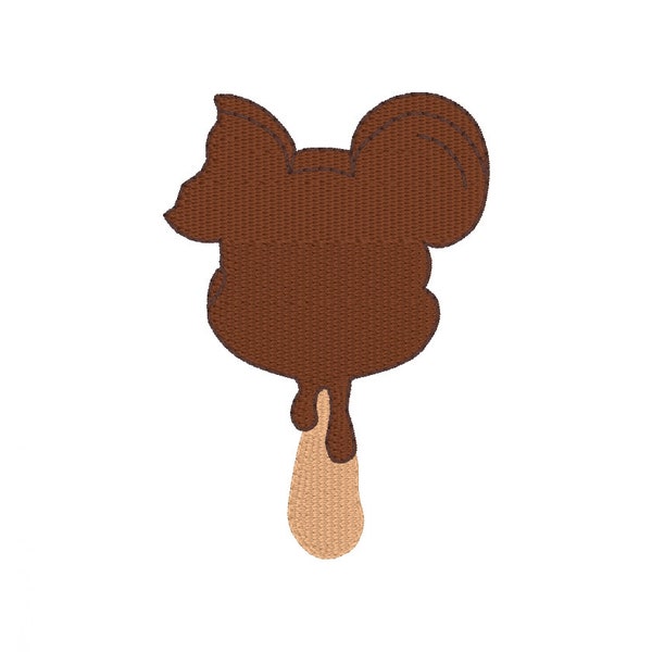 Mickey Ice Cream Cone- Instant Download Machine Embroidery Design