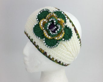 Mardi Gras Flower Headband Carnival Parade Nola Louisiana Fat Tuesday