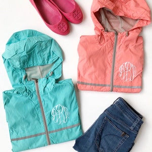 Monogrammed Rain Coats  Personalize Your Rain Jacket