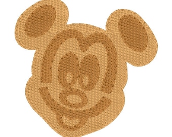 Mickey Waffle- Instant Download Machine Embroidery Design