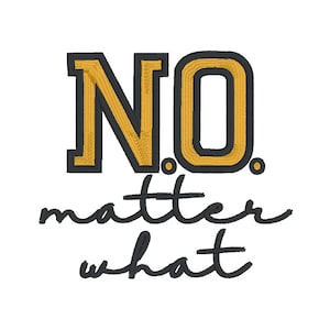 N.O. Matter What New Orleans Geaux Saints Game Day Saints Football Nola Love - インスタントダウンロード機械刺繍デザイン