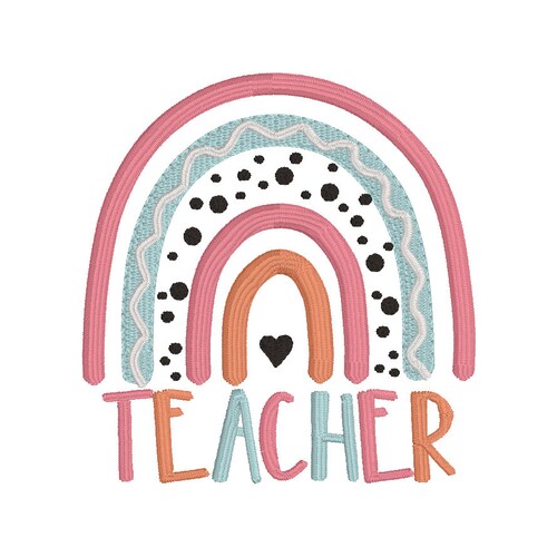 Teacher subway art embroidery design instant download etsy Teacher subway art embroidery design instant download etsy