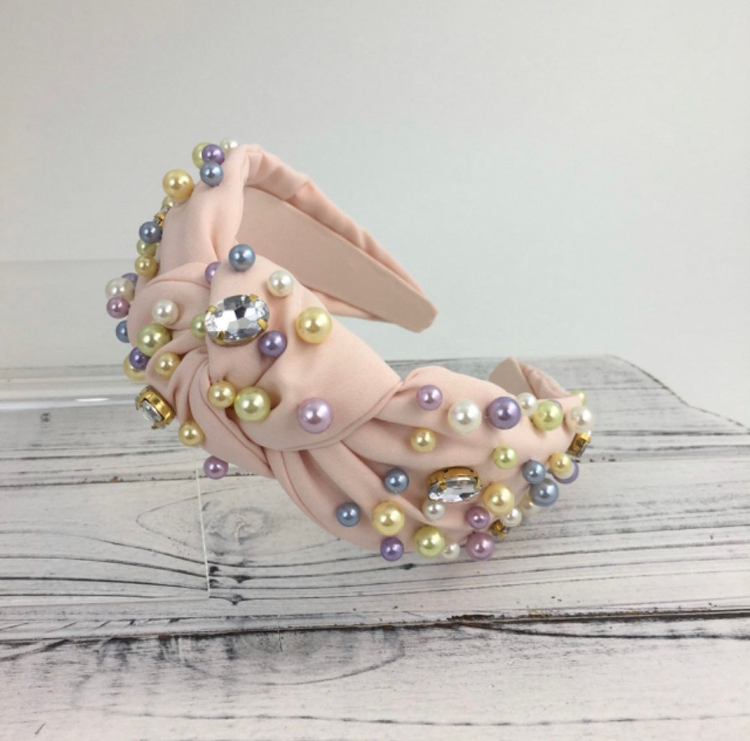 Pastel Beaded Fantasy Headband