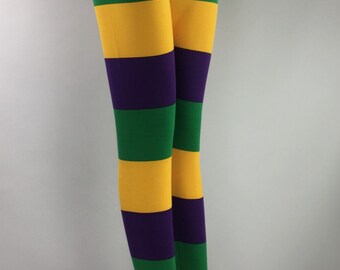 mardi gras tights