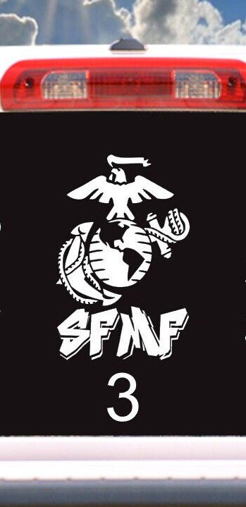 Smfo Sticker USMC, Marine Corps, Ega With SFMF, Short for Semper Fi Mother F*cker ...