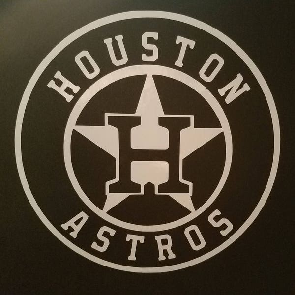 Houston Texas Astros Vehicle Window Decal/Sticker, choose a size