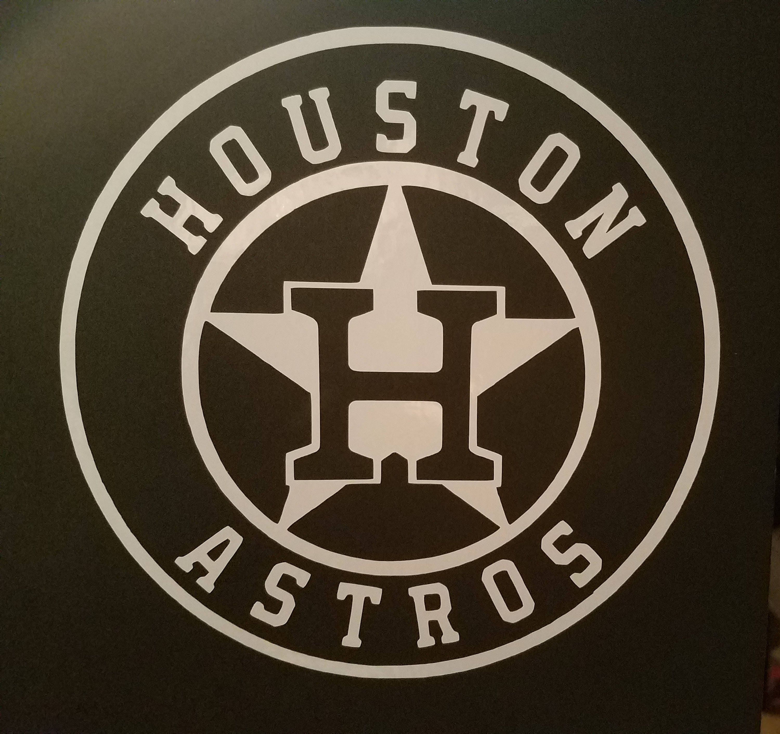 Houston Texas Astros Vehicle Window Decal/Sticker choose a Etsy