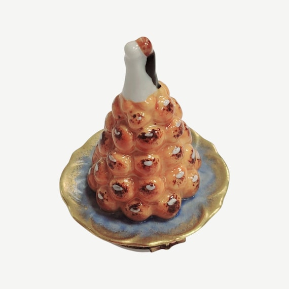 フランスのウェディングケーキ リモージュ ボックス 磁器の置物 - Etsy