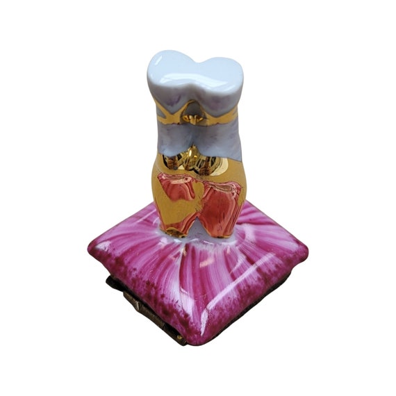 バレリーナ スリッパ リモージュ ボックス 磁器 置物 - Etsy 日本