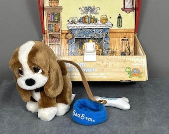 Vintage Sad Sam Plush by Applause – Sad Sam Puppy Stuffed Animal W