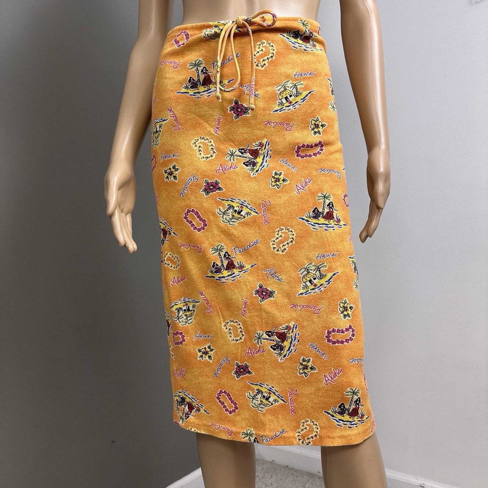 Hawaiian Mini Skirt - Etsy Hawaiian Mini Skirt - Etsy