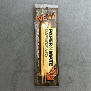 Vintage New NOS 1984 Paper Mate Sharpwriter Pencil Mechanical Twist 3 Pencils