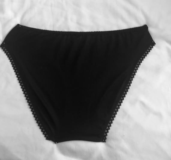 Buy Underwear/women Spandex Underwear/ Black Spandex Panty/french Cut Panty/  4ways Stretch Spandex Panty/high Cut Pantty Online in India 