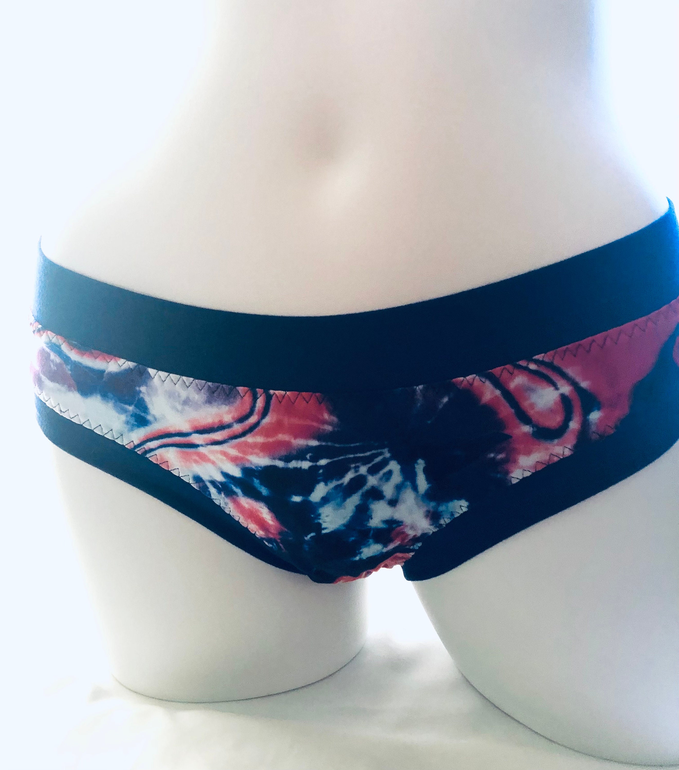 Personalized Panties Victoria's Secret Blue Patriotic Cheekster Panty With  White Stars FAST SHIPPING 4th of July Panties, Underwear 
