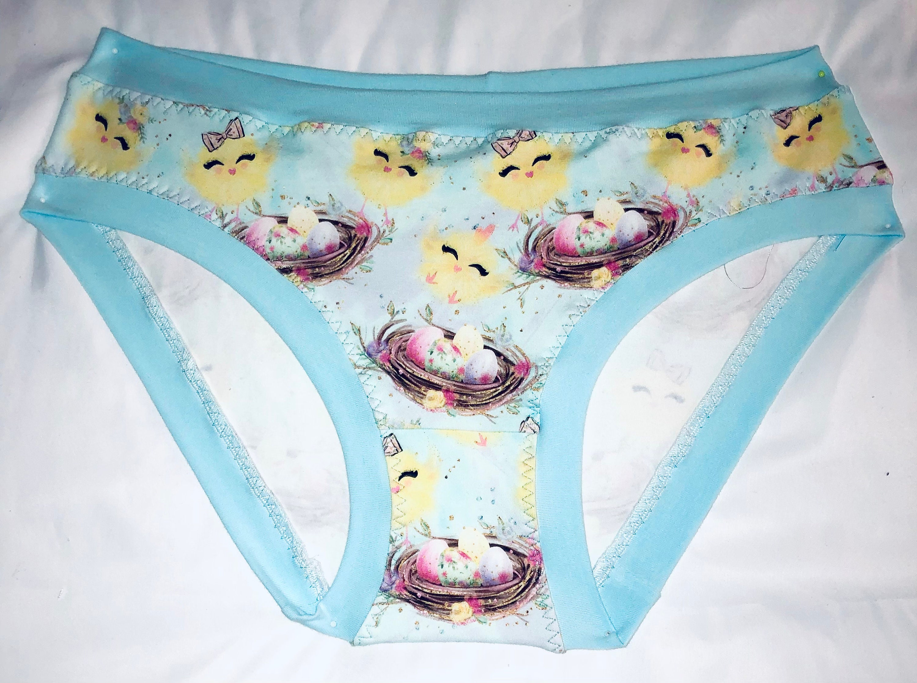 Girls Bikini Underwear Mid Waist Sweatproof Underwear Stretch Underwear  Wicking Easter Cute Rabbit Underwear for Women at  Women's Clothing  store