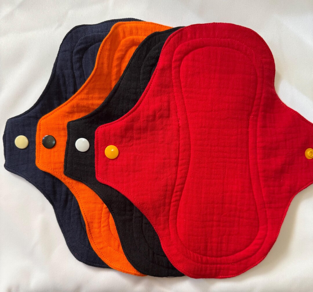 Organic Muslin Cotton Reusable Underwear Liners | Incontinence Liner ...