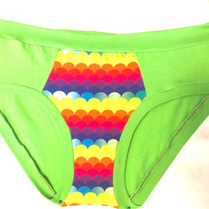 Neon Green Panties sexy briefs (Regular and Plus-size) medium waist hipster  ultra comfortable, lime green, Green, Lime Green, 5X-Large : :  Fashion