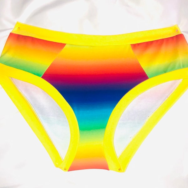 Rainbow Panties Etsy