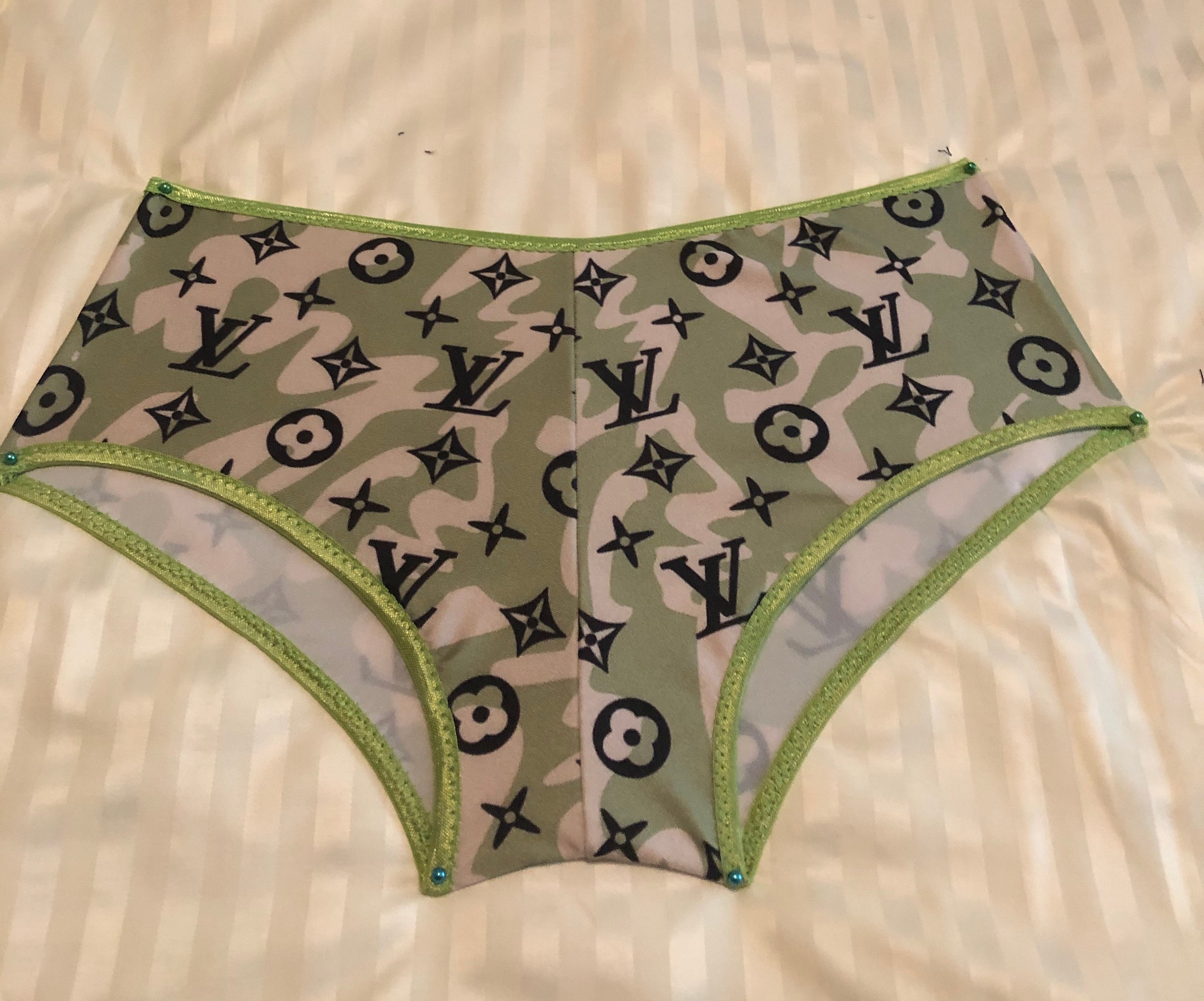 Louis Vuitton designer spandex women underwear/boy shorts