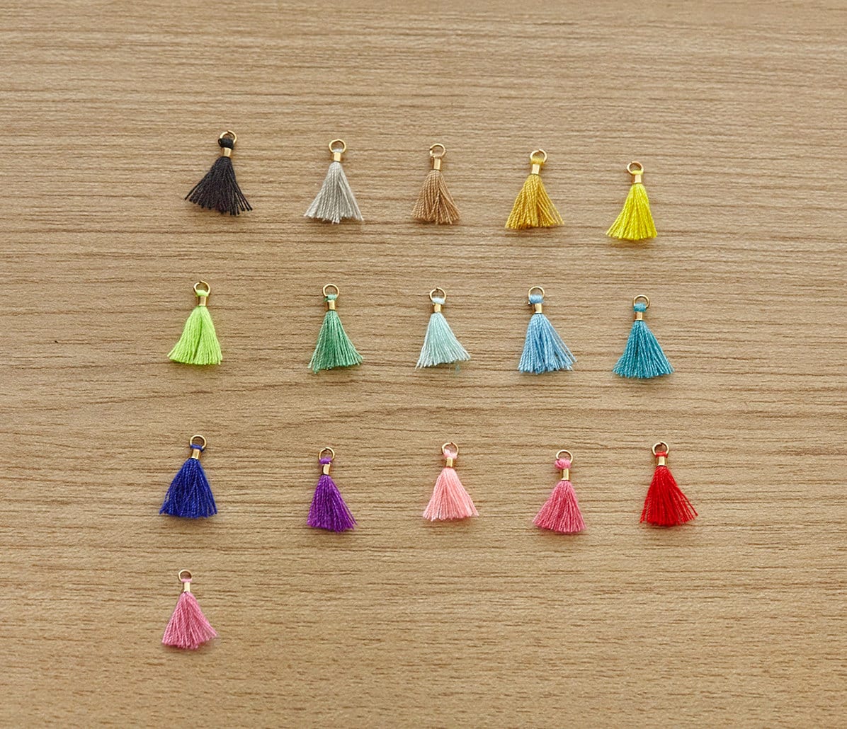 10 Pcs of Mini Tassels DIY Craft Supplies Jewelry Tassels Etsy