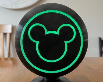 Magic Band Scanner Replica Lamp with LED Puck with Remote