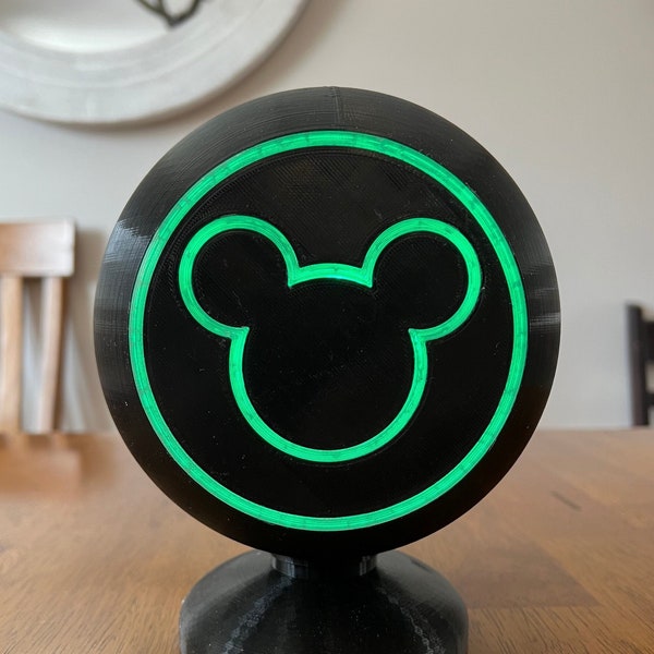 Magic Band Scanner Replica Lamp with LED Puck with Remote