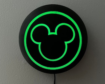 Wall Mount Disney Magic Band Scanner Lamp LED with Remote